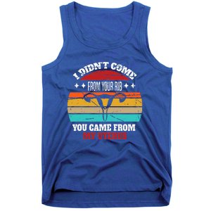 Not From Your Rib From My Uterus Tank Top