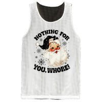 Nothing For You Whore Funny Santa Claus Christmas  Mesh Reversible Basketball Jersey Tank