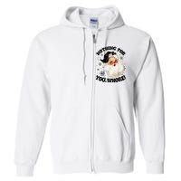 Nothing For You Whore Funny Santa Claus Christmas  Full Zip Hoodie