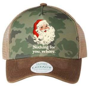 Nothing For You Whore Santa Christmas Legacy Tie Dye Trucker Hat