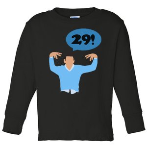 New Girl 29 IM Feelin Twenty Nine Happy Birthday 29th Toddler Long Sleeve Shirt