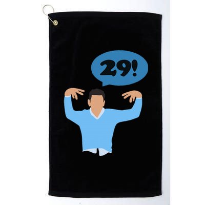 New Girl 29 IM Feelin Twenty Nine Happy Birthday 29th Platinum Collection Golf Towel