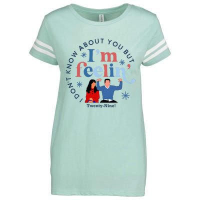 New Girl 29 IM Feelin Twenty Nine Happy Birthday 29th Enza Ladies Jersey Football T-Shirt