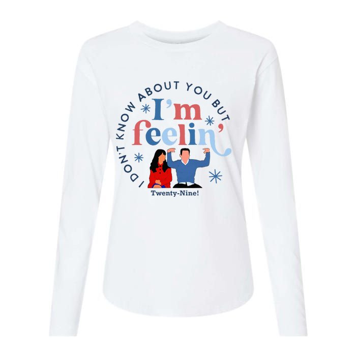 New Girl 29 IM Feelin Twenty Nine Happy Birthday 29th Womens Cotton Relaxed Long Sleeve T-Shirt