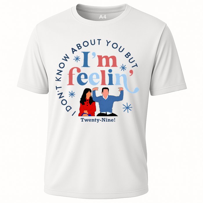 New Girl 29 IM Feelin Twenty Nine Happy Birthday 29th Cooling Performance Crew T-Shirt