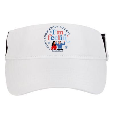 New Girl 29 IM Feelin Twenty Nine Happy Birthday 29th Adult Drive Performance Visor