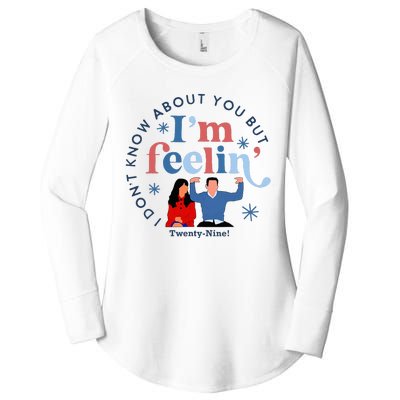 New Girl 29 IM Feelin Twenty Nine Happy Birthday 29th Women's Perfect Tri Tunic Long Sleeve Shirt