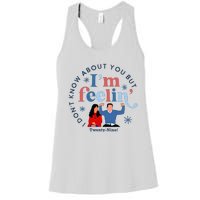 New Girl 29 IM Feelin Twenty Nine Happy Birthday 29th Women's Racerback Tank