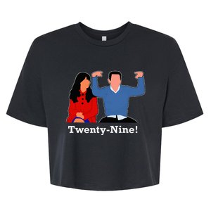 New Girl 29 IM Feelin Twenty Nine Happy Birthday 29th Bella+Canvas Jersey Crop Tee