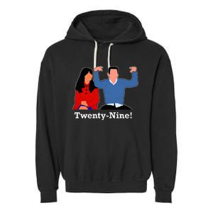 New Girl 29 IM Feelin Twenty Nine Happy Birthday 29th Cute Garment-Dyed Fleece Hoodie