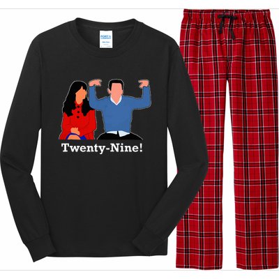 New Girl 29 IM Feelin Twenty Nine Happy Birthday 29th Cute Long Sleeve Pajama Set