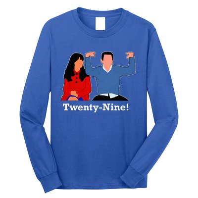 New Girl 29 IM Feelin Twenty Nine Happy Birthday 29th Cute Long Sleeve Shirt