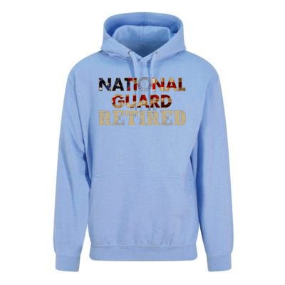 National Guard American Flag Proud Patriotic Unisex Surf Hoodie