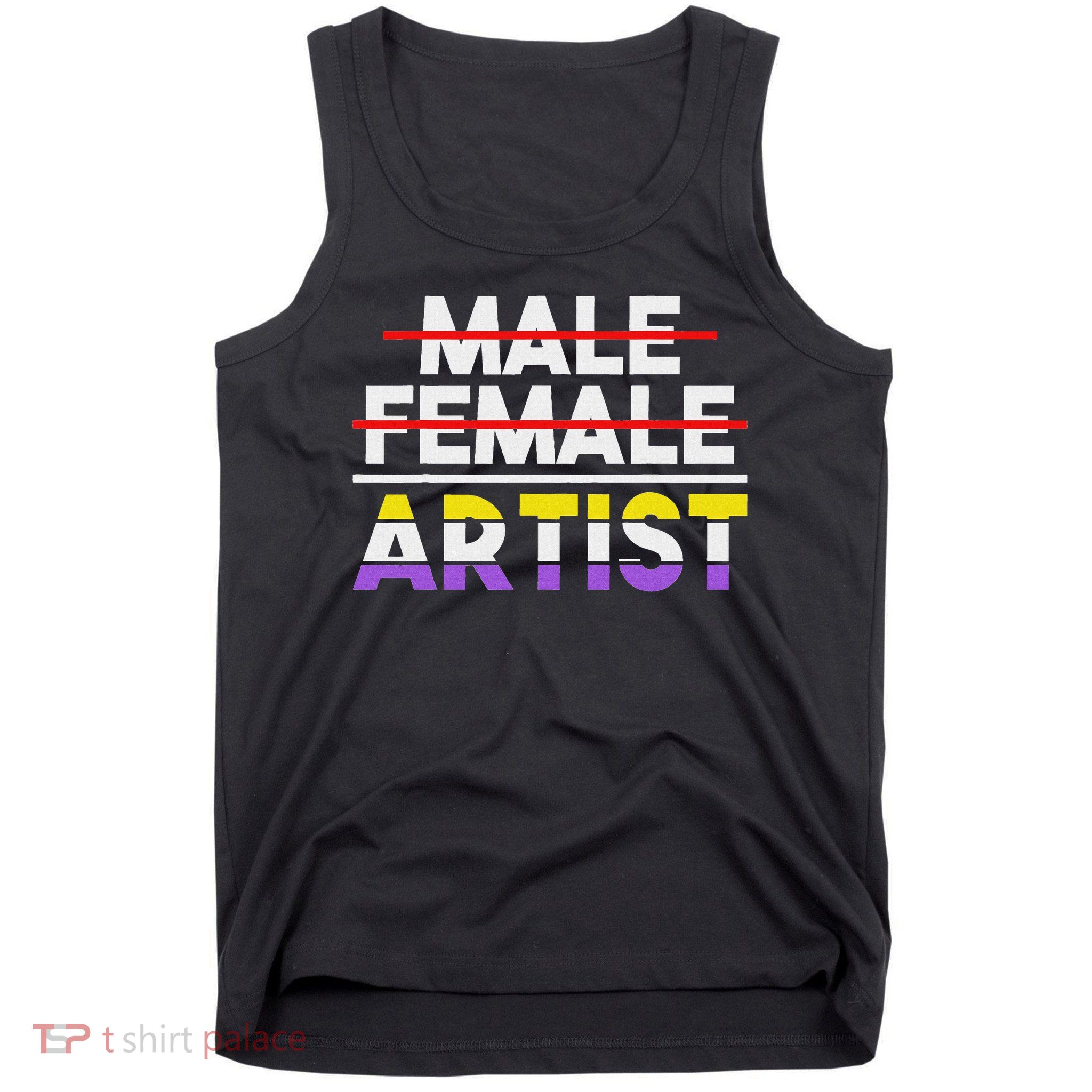 Non Gender Artist Non Binary Tank Top