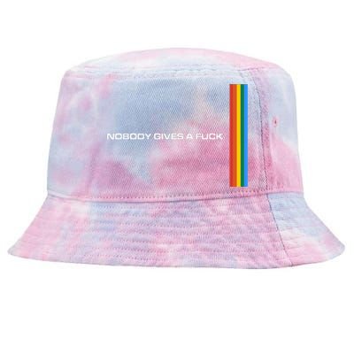 Nobody Gives A Fuck Tie-Dyed Bucket Hat