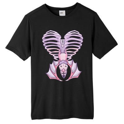 Nu Goth Aesthetic Cute Pastel Goth Bat Ribcage Tall Fusion ChromaSoft Performance T-Shirt