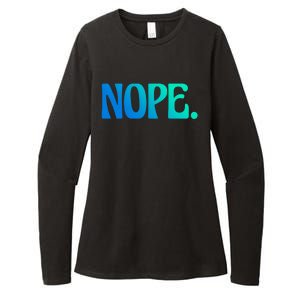 Nope Go Ask Your Mother Funny Dad Or Mom Gift Womens CVC Long Sleeve Shirt