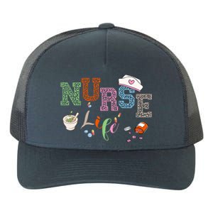 Nurse Gift Appreciation Nurse Life Yupoong Adult 5-Panel Trucker Hat