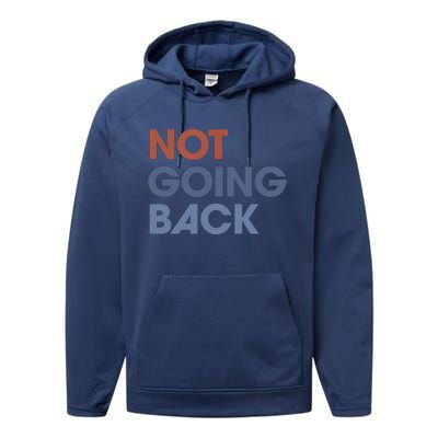 Not Going Back Performance Fleece Hoodie