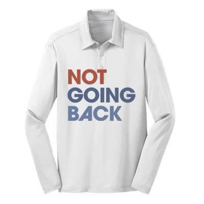 Not Going Back Silk Touch Performance Long Sleeve Polo