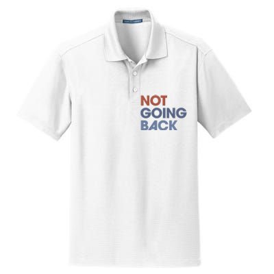 Not Going Back Dry Zone Grid Polo