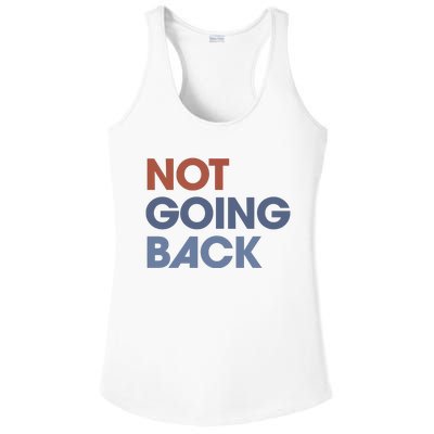 Not Going Back Ladies PosiCharge Competitor Racerback Tank