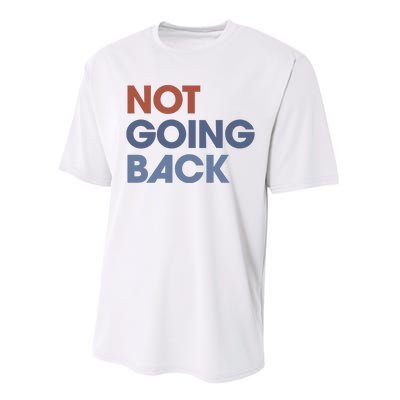 Not Going Back Performance Sprint T-Shirt