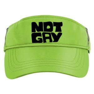 Not Gay But I Love You Straight Hetero Meaningful Gift Adult Drive Performance Visor