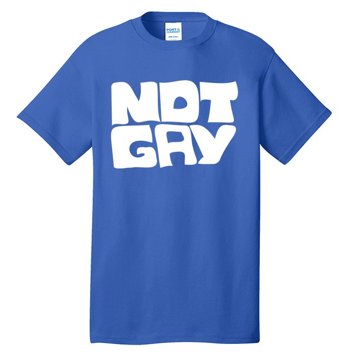 Not Gay But I Love You Straight Hetero Meaningful Gift Tall T-Shirt