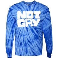 Not Gay But I Love You Straight Hetero Meaningful Gift Tie-Dye Long Sleeve Shirt