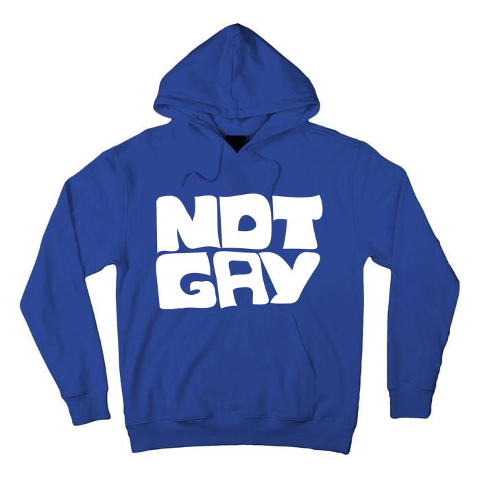 Not Gay But I Love You Straight Hetero Meaningful Gift Tall Hoodie