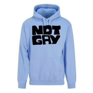 Not Gay But I Love You Straight Hetero Meaningful Gift Unisex Surf Hoodie