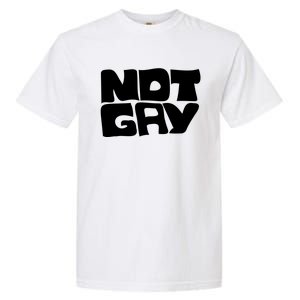 Not Gay But I Love You Straight Hetero Meaningful Gift Garment-Dyed Heavyweight T-Shirt