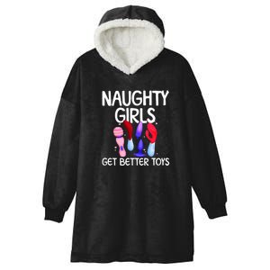 Naughty Get Better Toys Raunchy Christmas Hooded Wearable Blanket