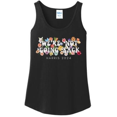 Not Going Back Kamala Harris Ladies Essential Tank