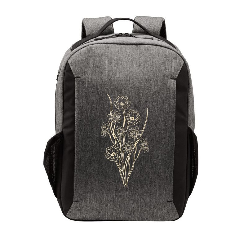 Naturalist Graphic Botanical Plant Boho Flower Wildflower Vector Backpack