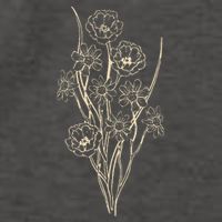 Naturalist Graphic Botanical Plant Boho Flower Wildflower Vector Backpack