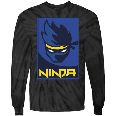 Ninja Gamer Blevins Tie-Dye Long Sleeve Shirt