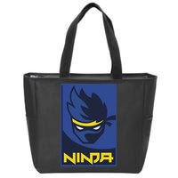Ninja Gamer Blevins Zip Tote Bag