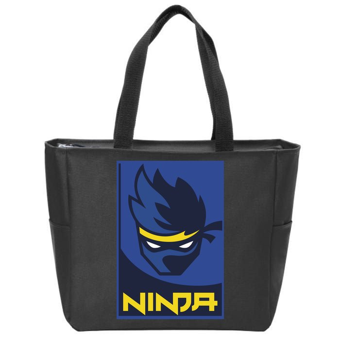 Ninja Gamer Blevins Zip Tote Bag