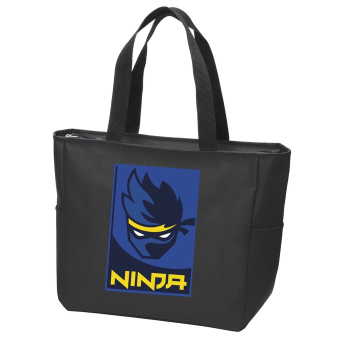 Ninja Gamer Blevins Zip Tote Bag