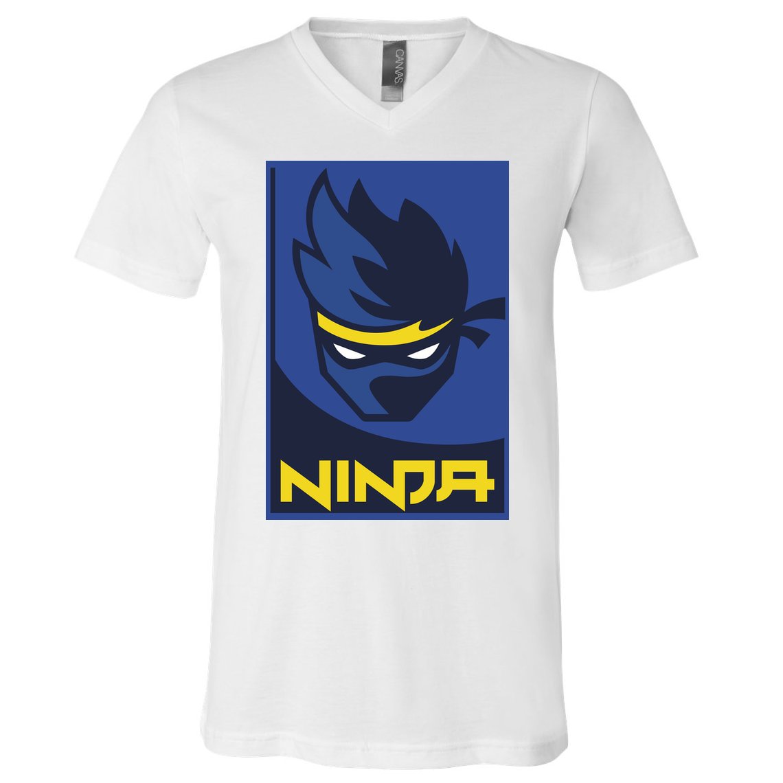 Ninja Gamer Blevins V-Neck T-Shirt