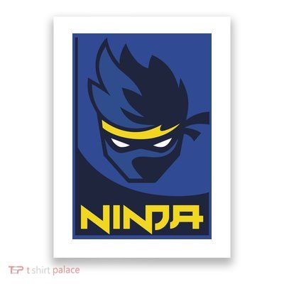 Ninja Gamer Blevins Poster