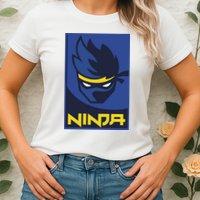 Ninja Gamer Blevins Womens T-Shirt