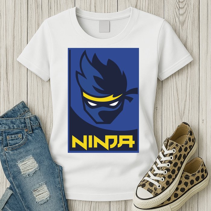 Ninja Gamer Blevins Womens T-Shirt
