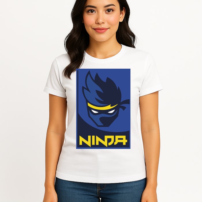 Ninja Gamer Blevins Womens T-Shirt