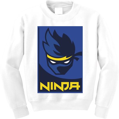Ninja Gamer Blevins Kids Sweatshirt