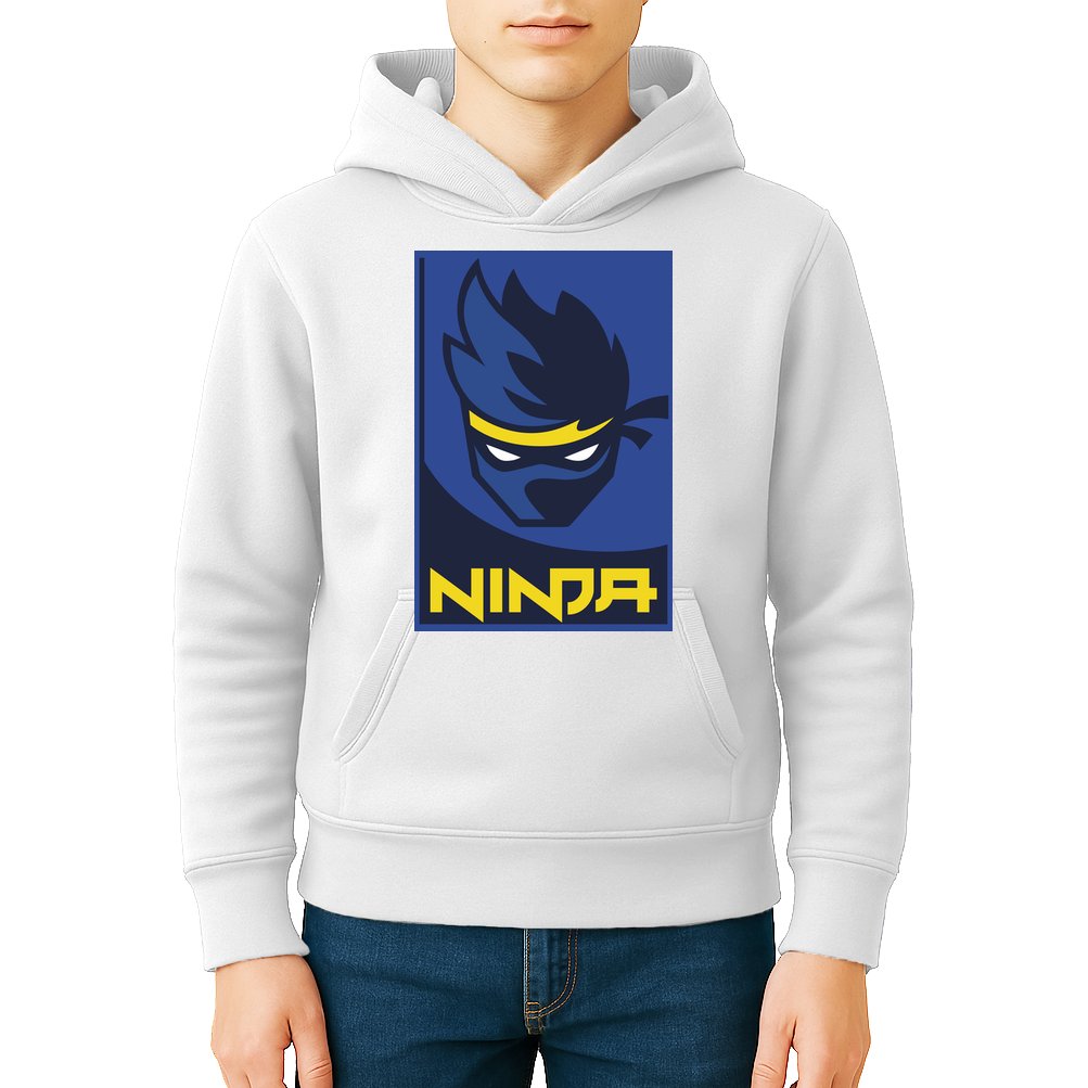 Ninja Gamer Blevins Kids Hoodie
