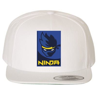 Ninja Gamer Blevins Wool Snapback Cap