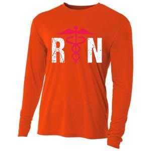 Nurse Gift Cute Cooling Performance Long Sleeve Crew